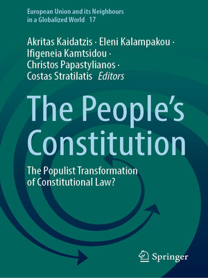 cover image of The People's Constitution